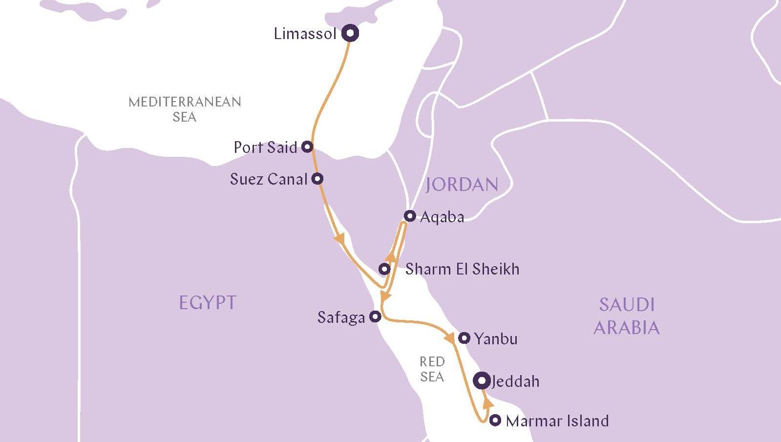 a map of the sea