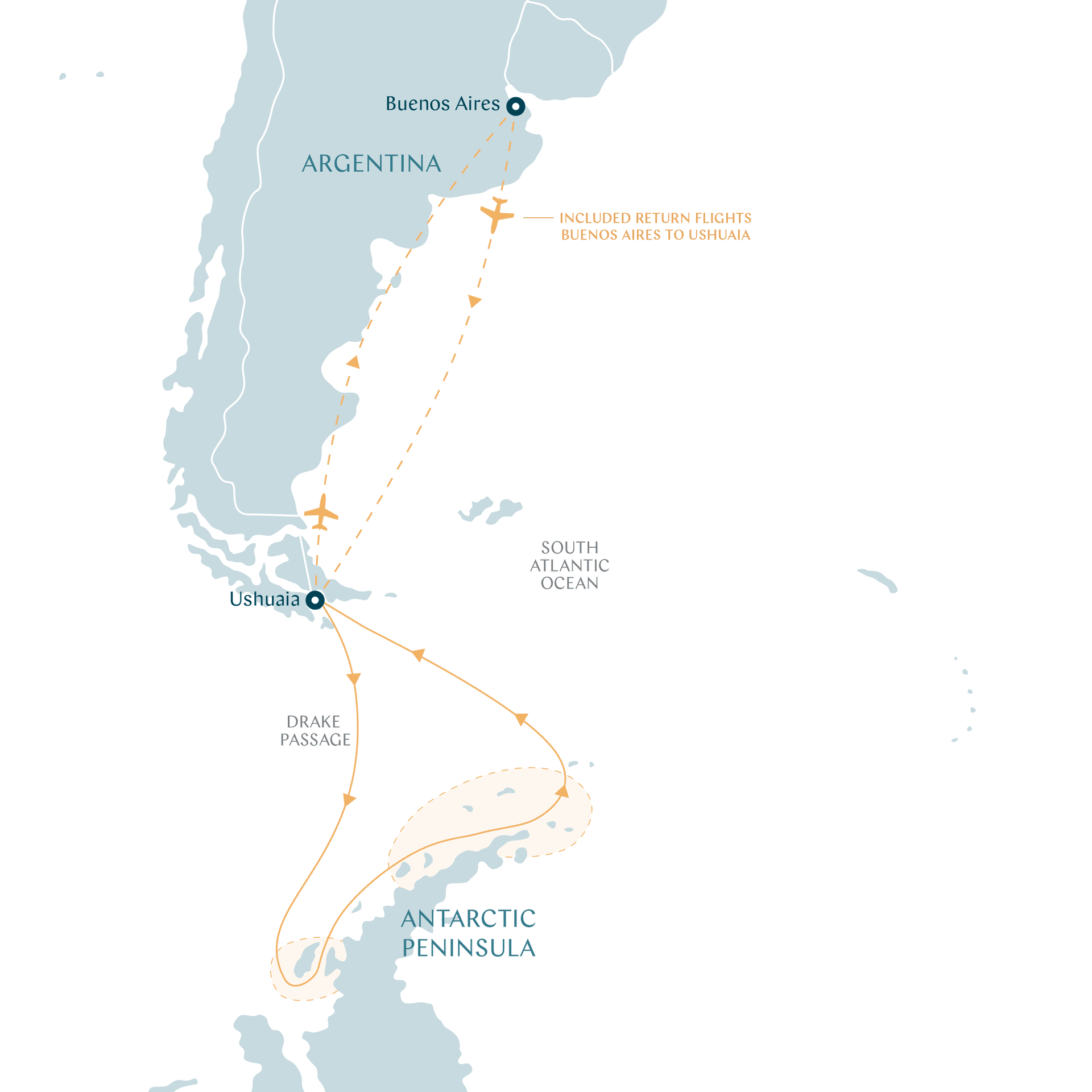 CRUISE TO THE ANTARCTIC CIRCLE